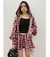 チェックショートパンツ【セットアップ着用可能】