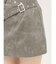 ダブルベルトミニスカート