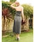 デニムフリルビスチェ