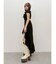 イレヘムフリルバックオープンロングワンピース