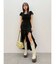 イレヘムフリルバックオープンロングワンピース