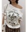 ワンショルグラフィックピグメントＴシャツ