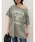 ワンショルグラフィックピグメントＴシャツ