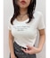 レタリングシンプルショートTシャツ