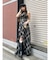 ドッキングチェックロングワンピース