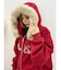 オーバーサイズ ZIP UPフーディー