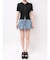 Embroidery ZIP ニットトップス