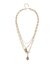 COIN MOTIF PEARL 3連ネックレス