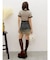 シャギーロゴニットトップス