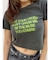 バックオープンクロップドＴシャツ