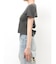 バックオープンクロップドＴシャツ