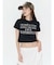 【SupBaby × EVRIS】メッセージロゴコンパクトTシャツ