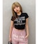 【SupBaby × EVRIS】メッセージロゴコンパクトTシャツ