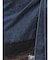 レースドッキングリボンデニムミニスカート
