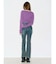 ビジューショルダーアンサンブルニットトップス