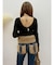 BACK CHARM ロングスリーブトップス