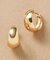 【ドラマ着用】ふっくらフープピアス( ＹＧ)