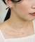 [ 誕生花ジュエリー] 10月キンモクセイネックレス