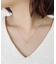 K18WGアイスブルーダイヤモンドネックレス《 ルミエール》