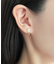 【誕生花ジュエリー】11月ブバリアピアス（ YG)