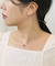 [ 誕生花ジュエリー] 9月リンドウピアス