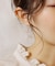 GFヒネリハートピアス(大)