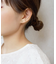 [ セカンドピアス] K18クローバーハーフピアス