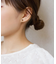 [ セカンドピアス] K18タイガーアイピアス