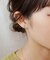 K18・K10ペリドットワンポイントピアス