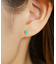 [ セカンドピアス] K18トルコ石ピアス