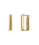 K10ロングスクエアーブリッジピアス( YG）