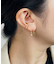 K10ロングスクエアーブリッジピアス( YG）