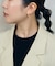 K10ロングスクエアーブリッジピアス( YG）