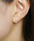 【 Solo Pierce】[ セカンドピアス]Pt ダイヤモンドハーフピアス