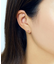 [ 誕生花ジュエリー] ７月ユリピアス( YG) 