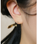 K18/10ダイヤモンド スパークルデザインピアス