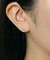 [ セカンドピアス] Pt ブルートパーズピアス