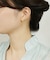 【 Solo　Pierce】K18・K10　レモンハーフピアス