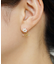 【 Solo　Pierce】K18・K10  クレマチスハーフピアス