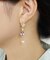 K18・K10 3WAY パールキャッチピアス