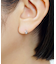 K14・K10 アイスブルーダイヤモンド プチデューピアス　(WG)