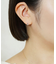 K14・K10 アイスブルーダイヤモンド プチデューピアス　(WG)