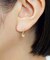 K18・K10 ダイヤモンド しずくスイングピアス　(YG)