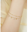 K10YG　アンクレット&ブレスレット　2WAY　