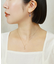 【 Palette】K10　サファイヤ×カイヤナイトチャーム（ WG)
