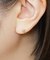 【 Solo Pierce】[ セカンドピアス] K18ダイヤモンド ネコハーフピアス