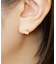 【 Solo Pierce】【 推しカラー】K18・K10 レモンクォーツ しずくハーフピアス
