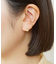 【 Solo Pierce】【 推しカラー】K18・K10 レモンクォーツ しずくハーフピアス