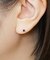 [ セカンドピアス]Ptブルーサファイヤピアス