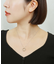 [ セカンドピアス]Ptキュービックジルコニアスクエアカットピアス